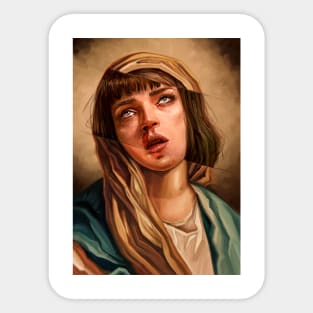 Mia Wallace Sticker